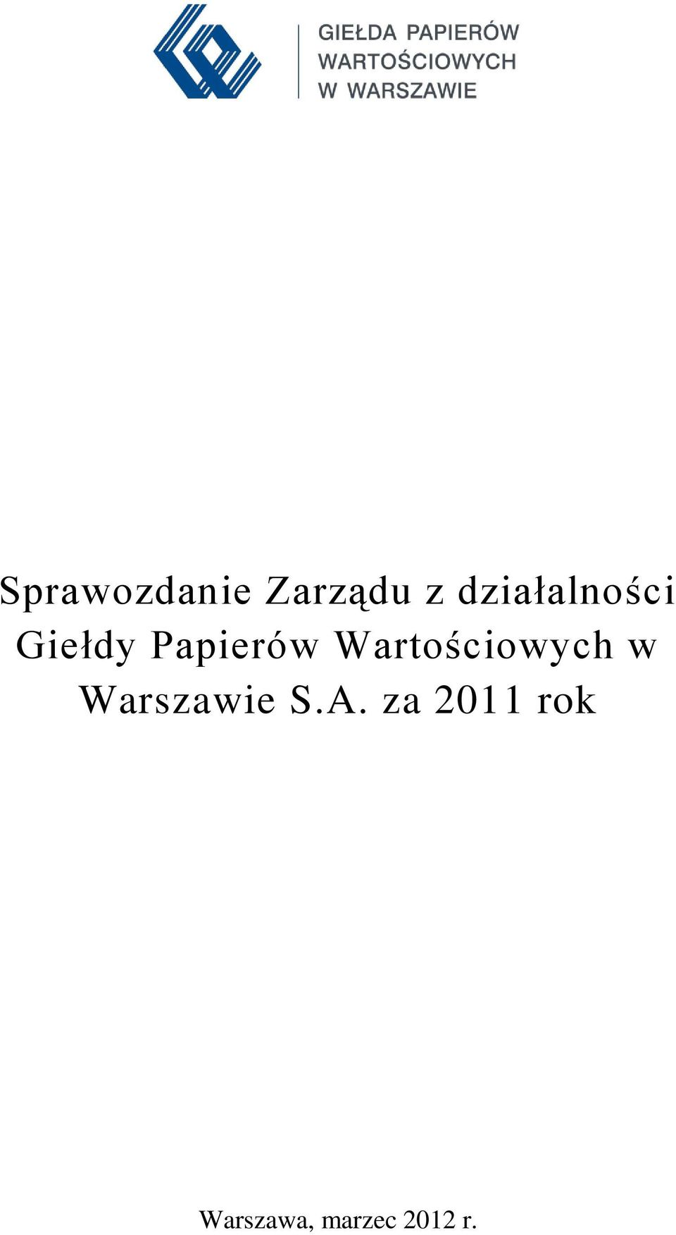 Warszawie S.A.