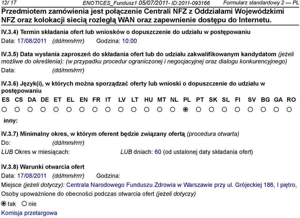 konkurencyjnego) Data: (dd/mm/rrrr) IV.3.