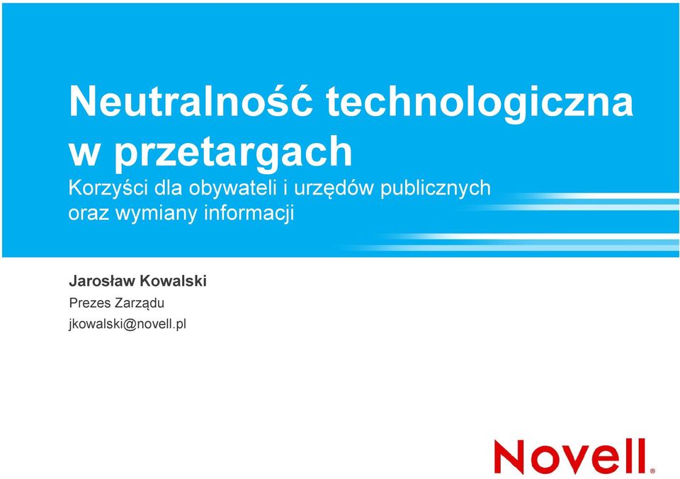 publicznych oraz wymiany informacji
