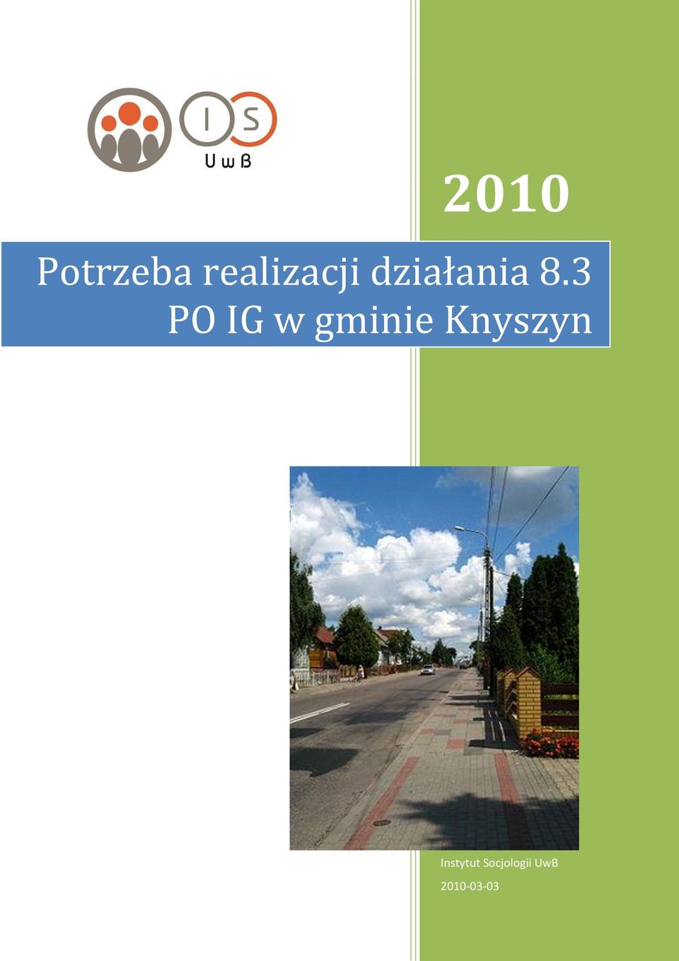 3 PO IG w gminie Knyszyn