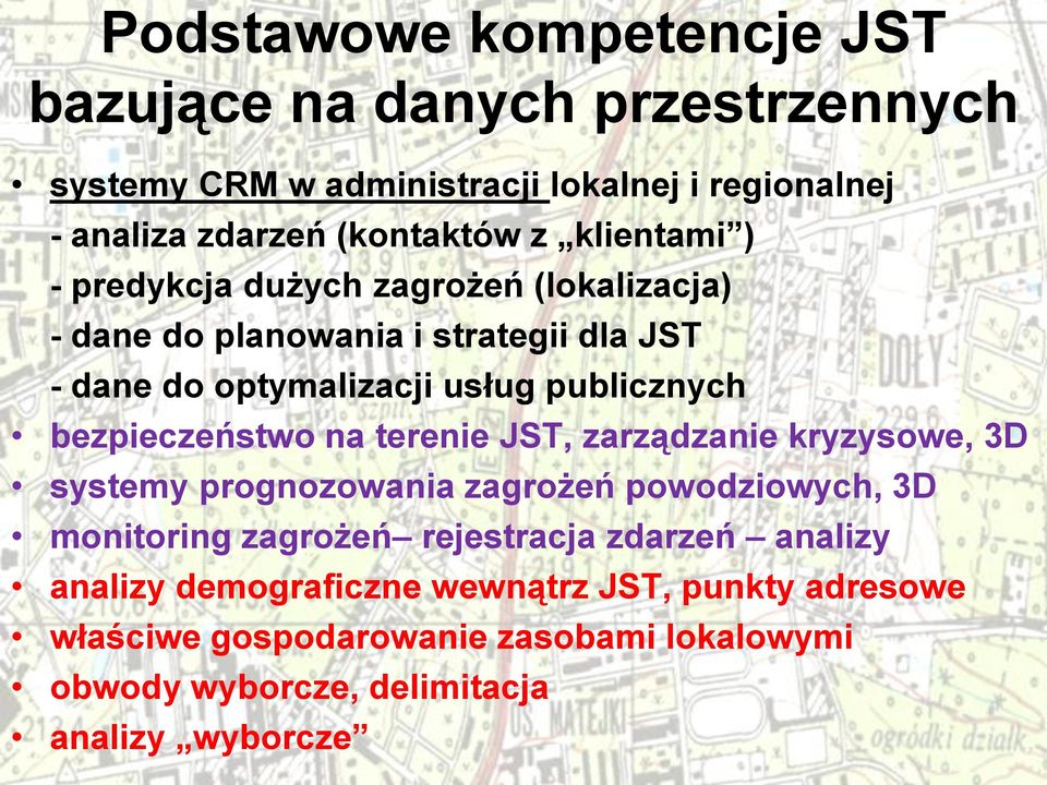 bezpieczeństwo na terenie JST, zarządzanie kryzysowe, 3D systemy prognozowania zagrożeń powodziowych, 3D monitoring zagrożeń rejestracja