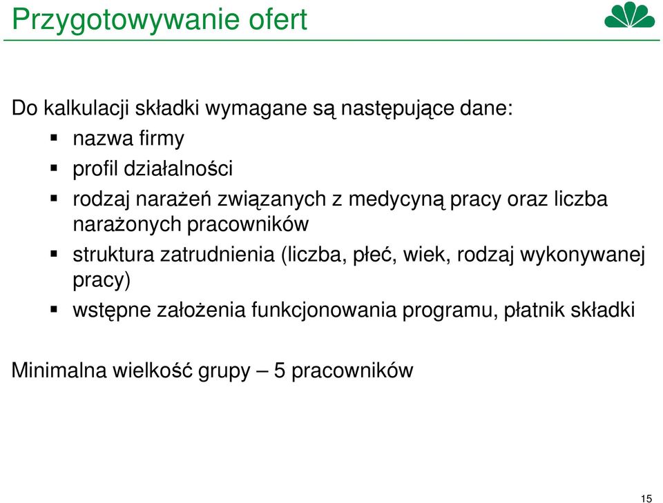 pracowników struktura zatrudnienia (liczba, płeć, wiek, rodzaj wykonywanej pracy)