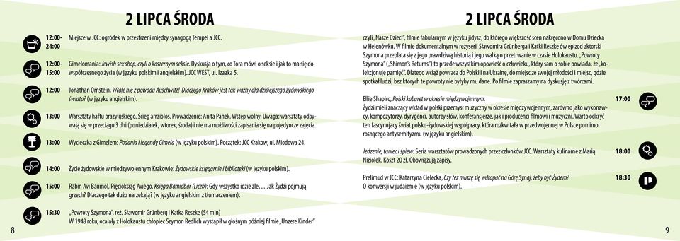 Ścieg arraiolos. Prowadzenie: Anita Panek. Wstęp wolny. Uwaga: warsztaty odbywają się w przeciągu 3 dni (poniedziałek, wtorek, środa) i nie ma możliwości zapisania się na pojedyncze zajęcia.