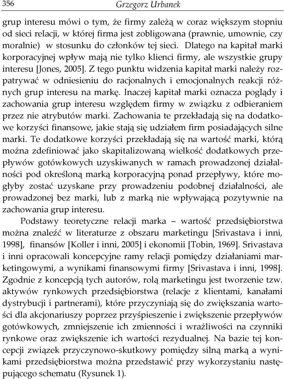 Z tego punktu widzenia kapitał marki należy rozpatrywać w odniesieniu do racjonalnych i emocjonalnych reakcji różnych grup interesu na markę.