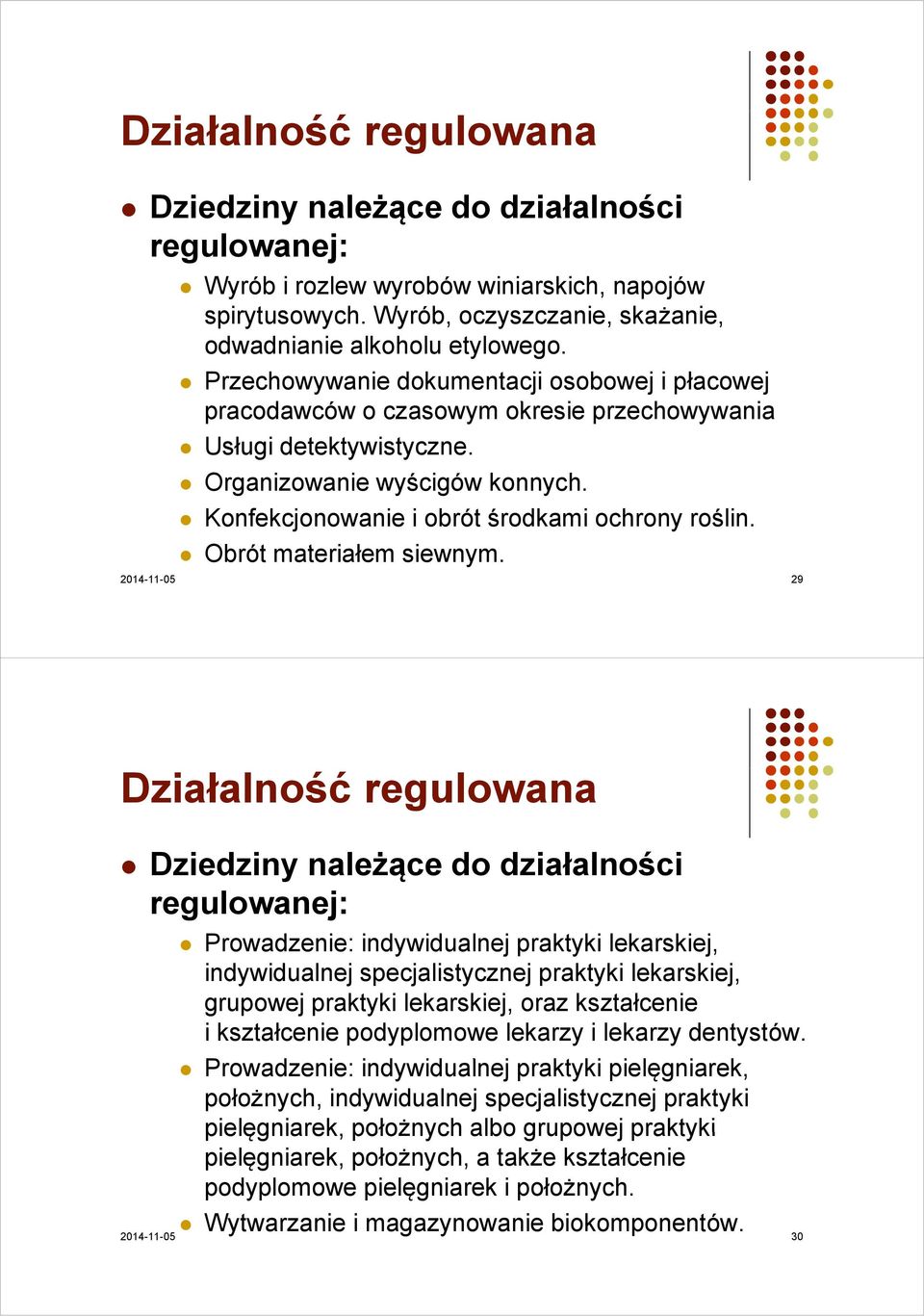 Konfekcjonowanie i obrót środkami ochrony roślin. Obrót materiałem ł siewnym.