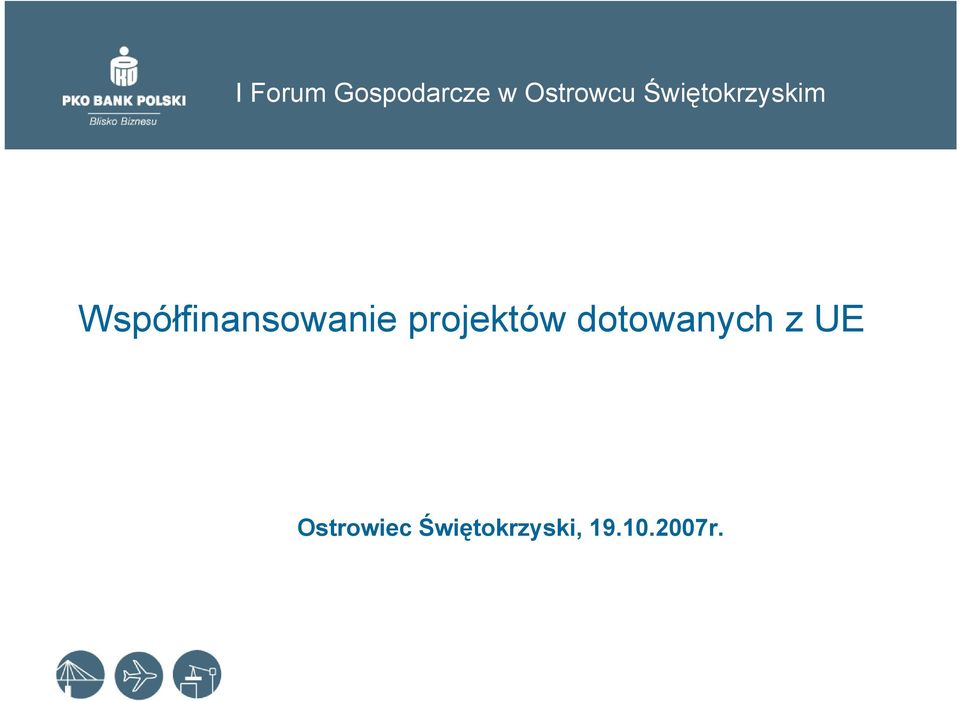 Współfinansowanie projektów