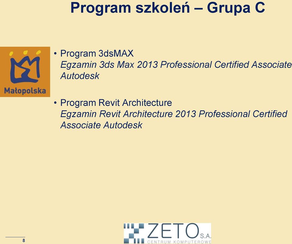 Program Revit Architecture Egzamin Revit