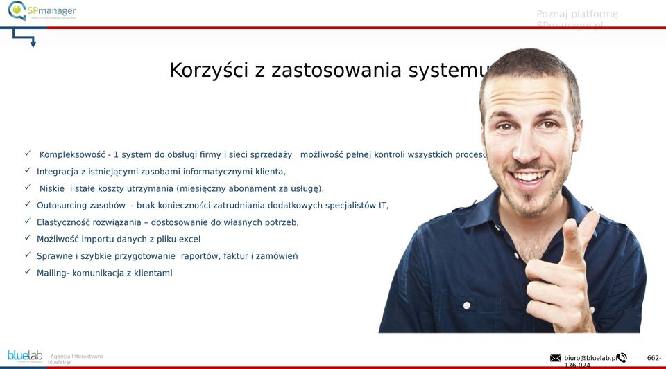 Outosurcing zasobów - brak konieczności zatrudniania dodatkowych specjalistów IT, Elastyczność rozwiązania dostosowanie do własnych