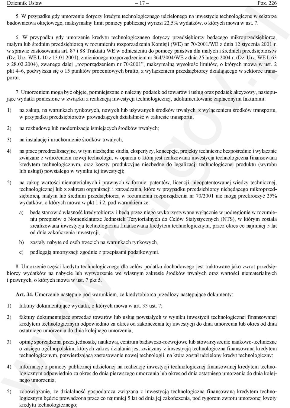 których mowa w ust. 7. 6.