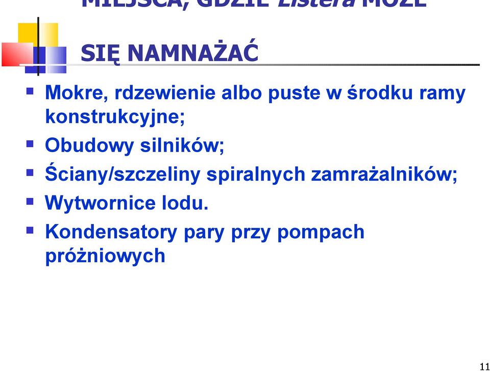 Obudowy silników; Ściany/szczeliny spiralnych