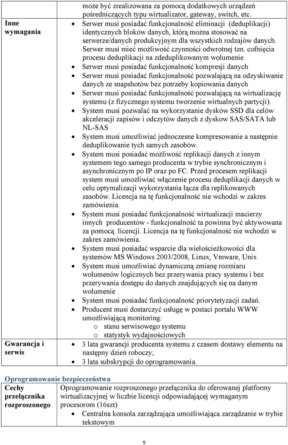 Serwer musi mieć możliwość czynności odwrotnej tzn.