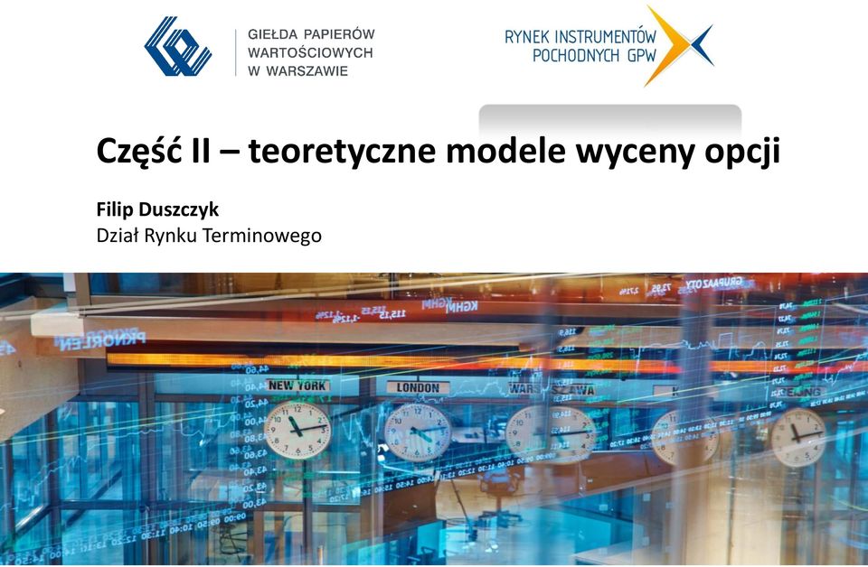 wyceny opcji Filip