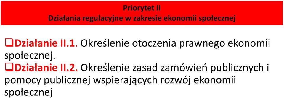 Określenie otoczenia prawnego ekonomii społecznej.