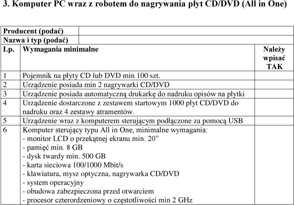 nadruku oraz 4 zestawy atramentów.