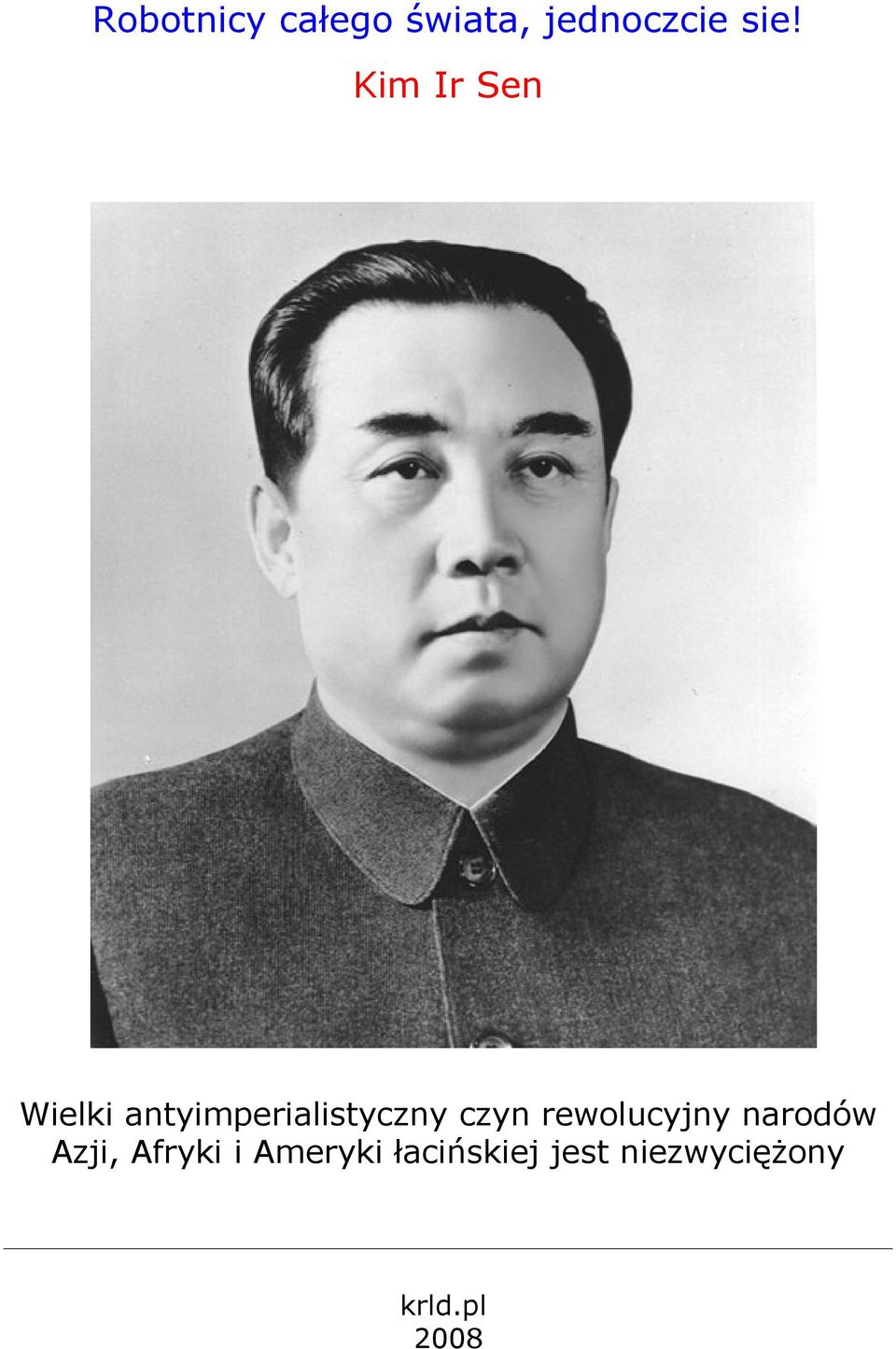 czyn rewolucyjny narodów Azji, Afryki i