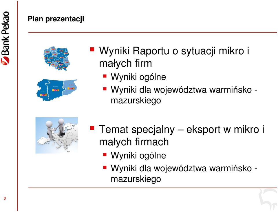 mazurskiego Temat specjalny eksport w mikro i małych