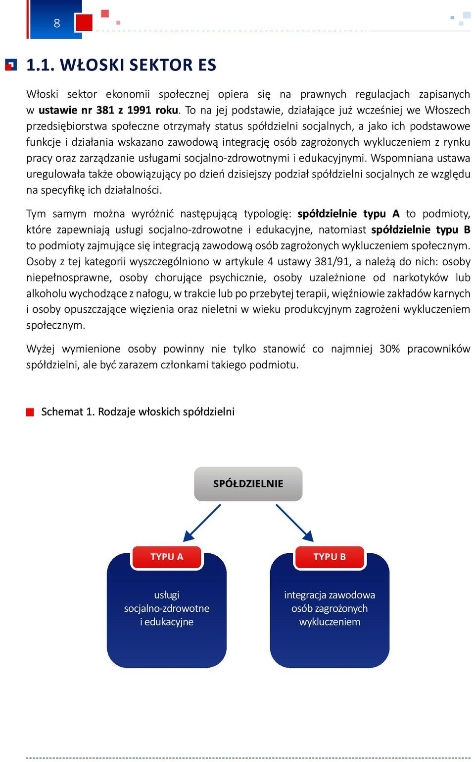 osób zagrożonych wykluczeniem z rynku pracy oraz zarządzanie usługami socjalno-zdrowotnymi i edukacyjnymi.