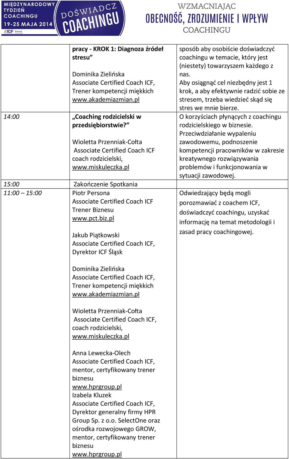 pl sposób aby osobiście doświadczyć coachingu w temacie, który jest (niestety) towarzyszem każdego z nas.