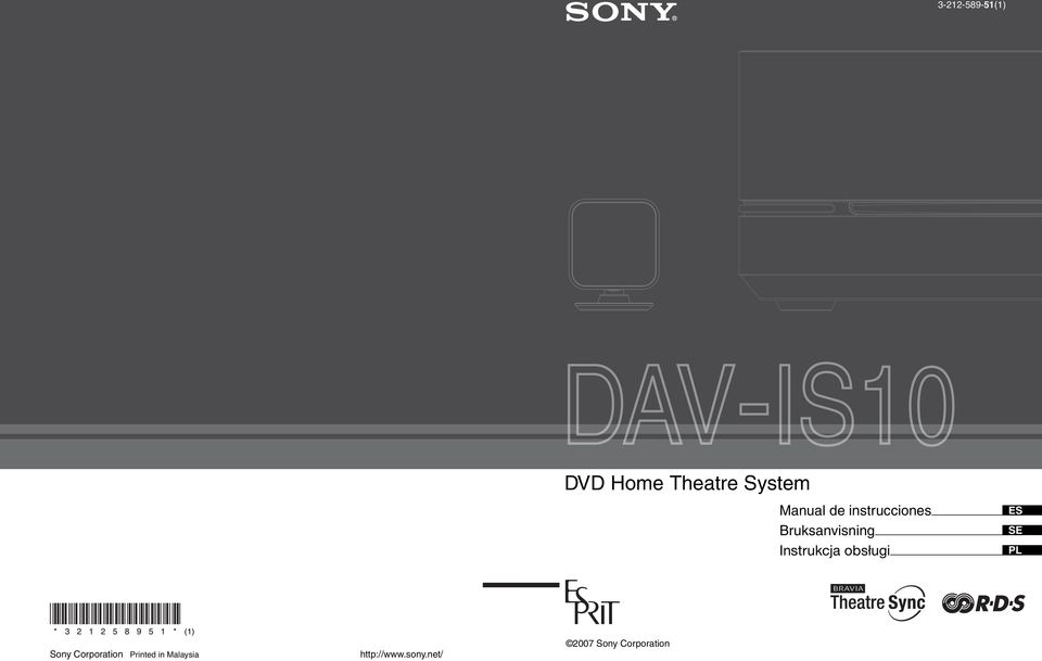 obsługi ES SE PL (1) Sony Corporation Printed