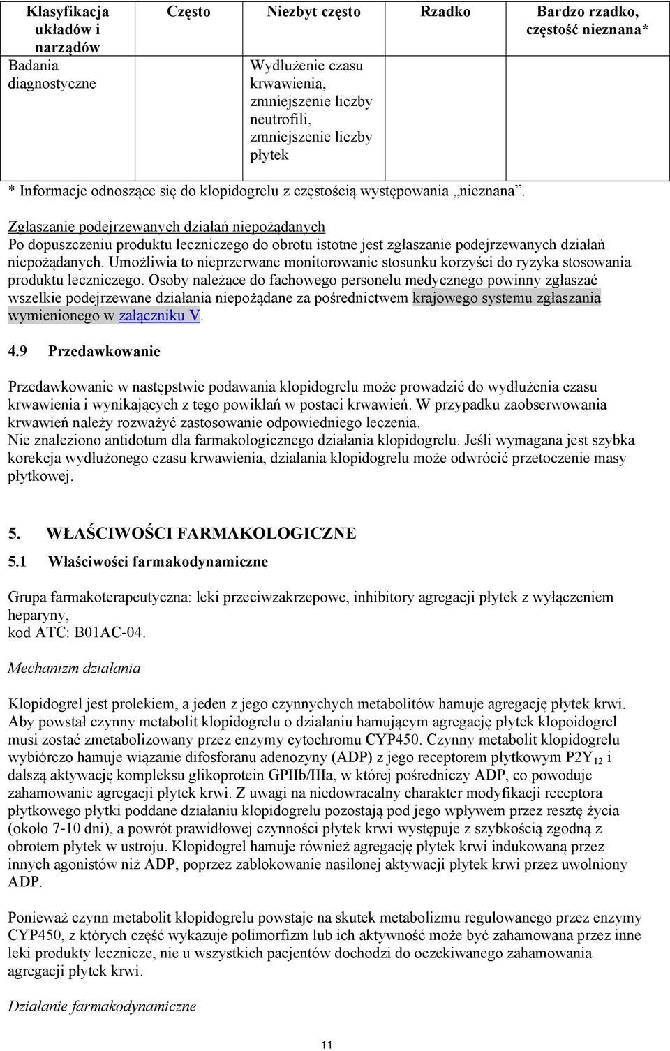 Zgłaszanie podejrzewanych działań niepożądanych Po dopuszczeniu produktu leczniczego do obrotu istotne jest zgłaszanie podejrzewanych działań niepożądanych.