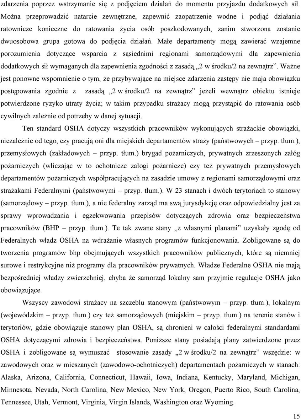 do podjęcia działań.