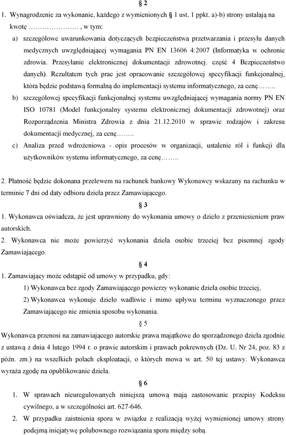 Przesyłanie elektronicznej dokumentacji zdrowotnej. część 4 Bezpieczeństwo danych).