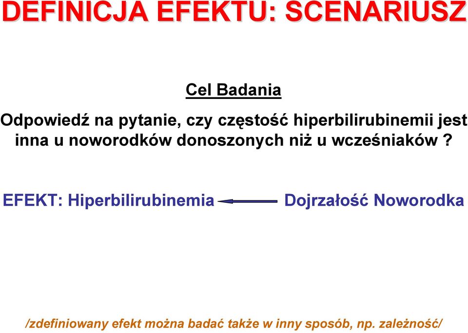 donoszonych niż u wcześniaków?
