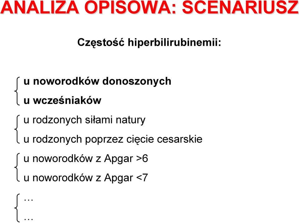 wcześniaków u rodzonych siłami natury u rodzonych