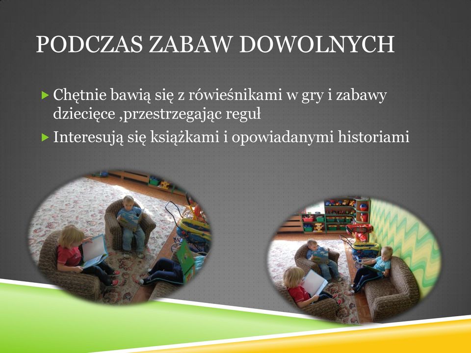 dziecięce,przestrzegając reguł