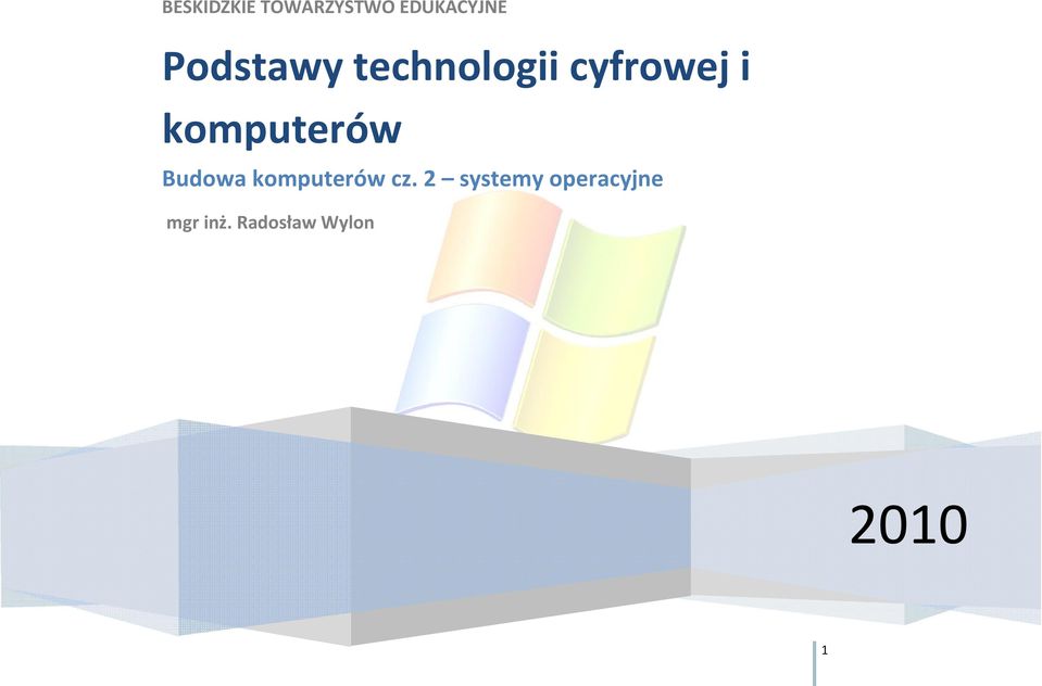 komputerów Budowa komputerów cz.