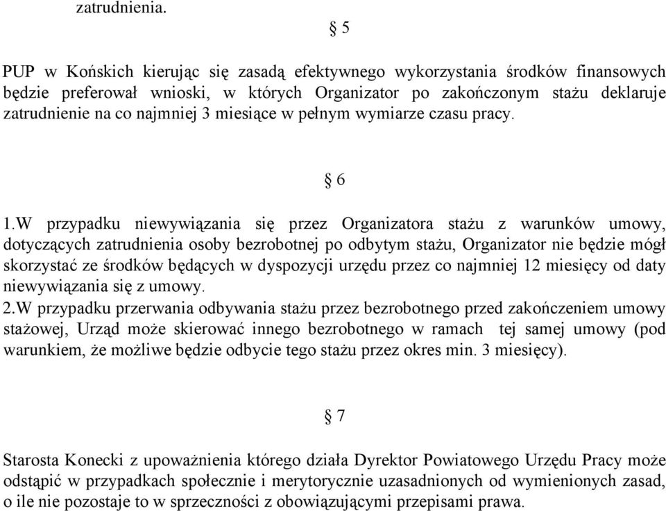 miesiące w pełnym wymiarze czasu pracy. 6 1.