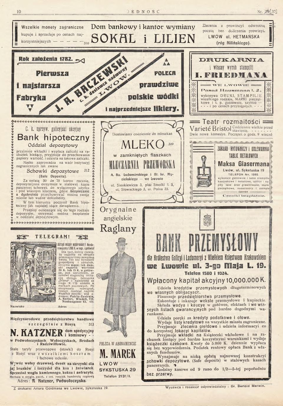 eczrkoe i t. p. gustonie, szybko - - - i po ceiich przystępnych. - - - i i y i y \1 71 \!/ I/!/ II vk M/ v!/ C. t i r z y.