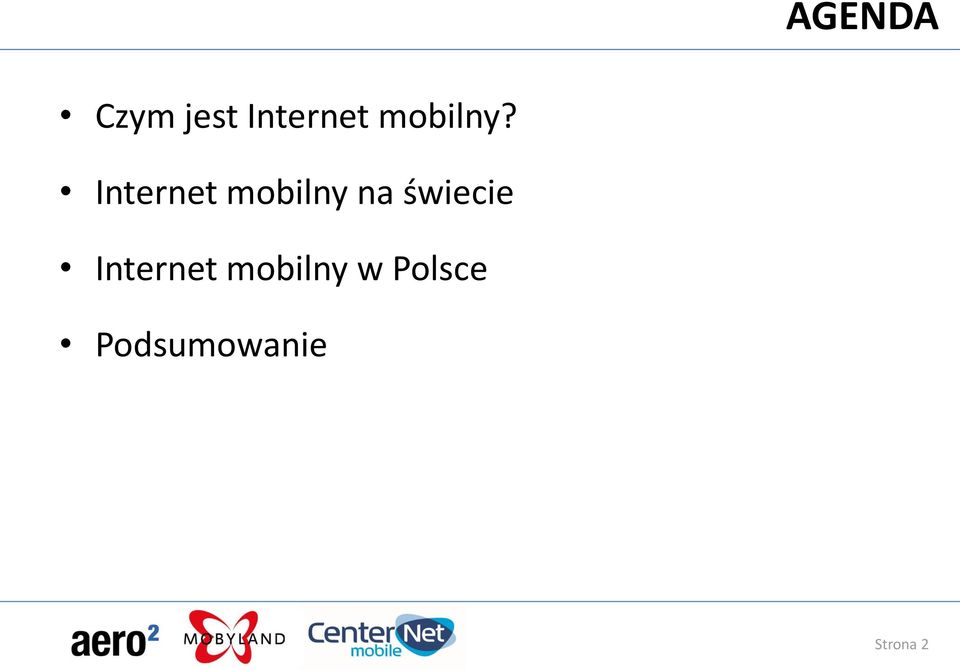 Internet mobilny na świecie