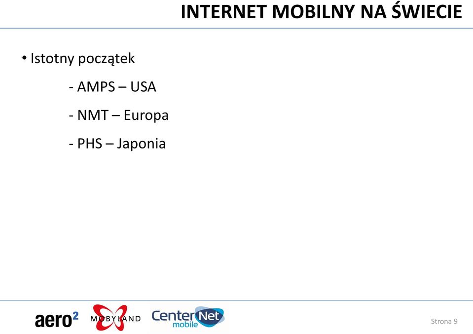 początek - AMPS USA -