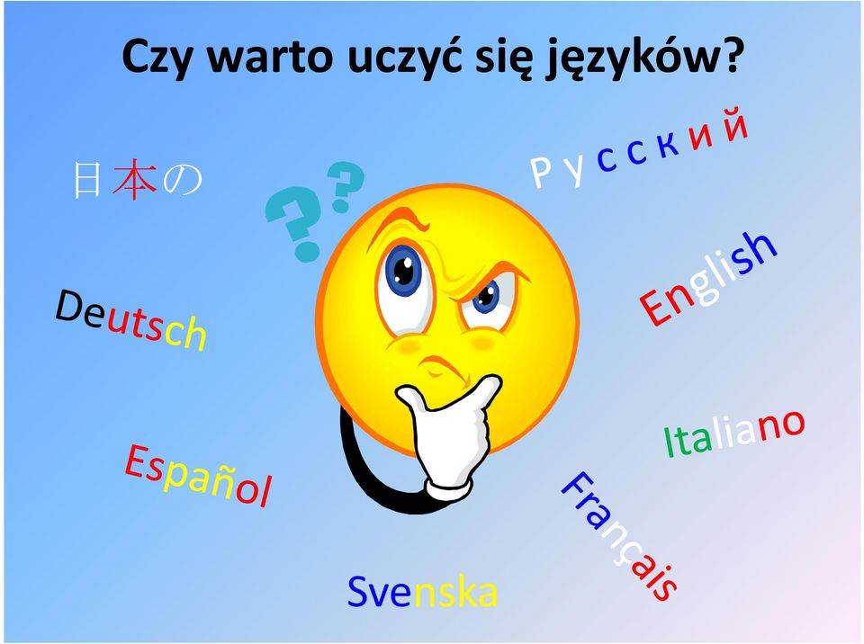 języków?