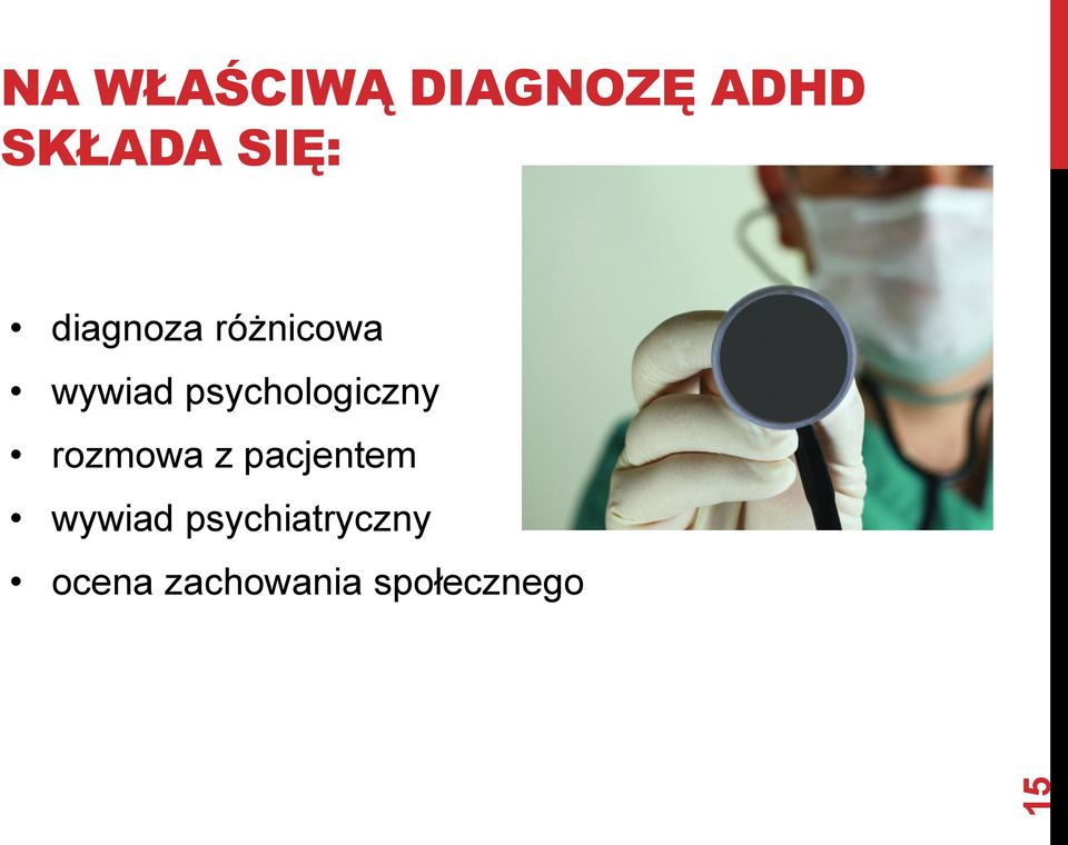 psychologiczny rozmowa z pacjentem
