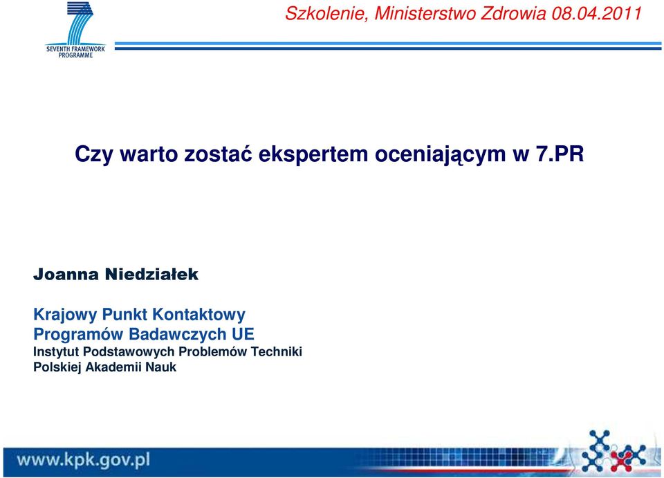 PR Joanna Niedziałek Krajowy Punkt Kontaktowy
