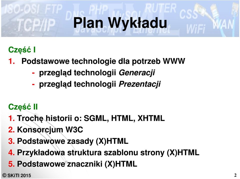 przegląd technologii Prezentacji Część II 1.