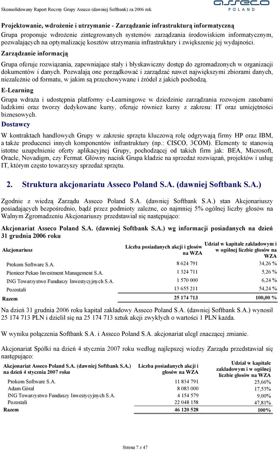 Zarządzanie informacją Grupa oferuje rozwiązania, zapewniające stały i błyskawiczny dostęp do zgromadzonych w organizacji dokumentów i danych.