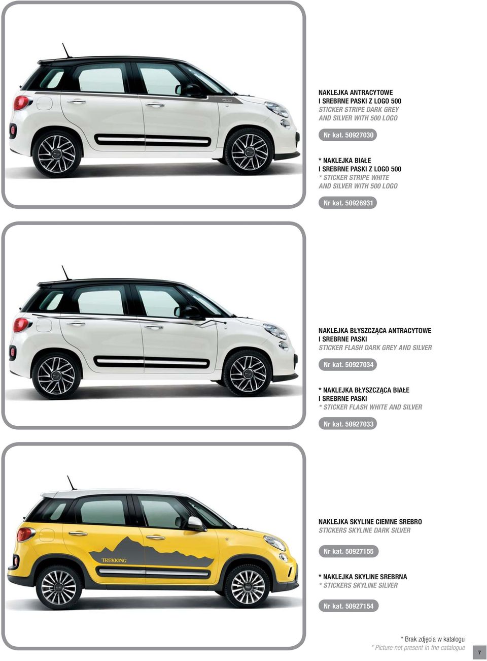 50926931 NAKLEJKA BŁYSZCZĄCA ANTRACYTOWE I SREBRNE PASKI STICKER FLASH DARK GREY AND SILVER Nr kat.