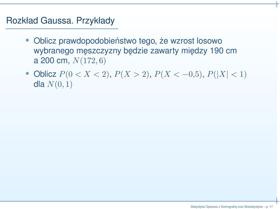 losowo wybranego męszczyzny będzie zawarty między 190 cm