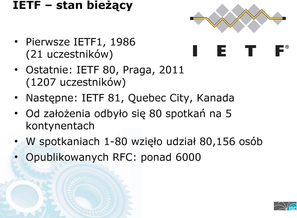 City, Kanada Od założenia odbyło się 80 spotkań na 5 kontynentach W
