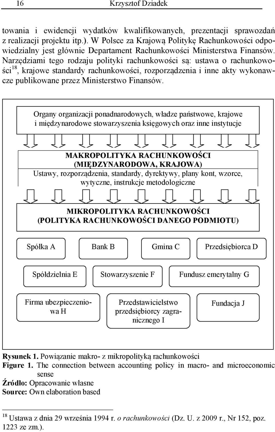Narzędziami tego rodzaju polityki rachunkowości są: ustawa o rachunkowości 18, krajowe standardy rachunkowości, rozporządzenia i inne akty wykonawcze publikowane przez Ministerstwo Finansów.