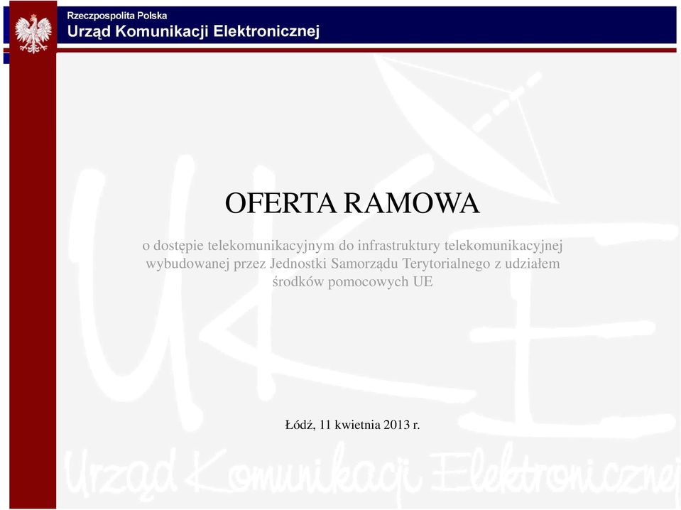 przez Jednostki Samorządu Terytorialnego z