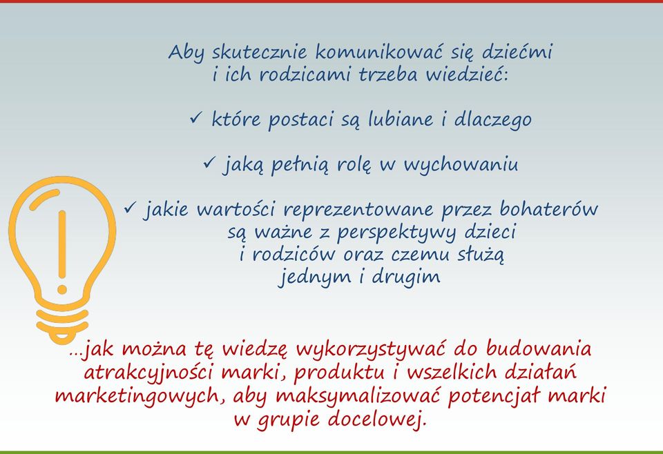 perspektywy dzieci i rodziców oraz czemu służą jednym i drugim jak można tę wiedzę wykorzystywać do