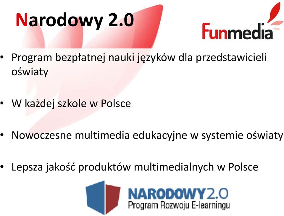 przedstawicieli oświaty W każdej szkole w Polsce