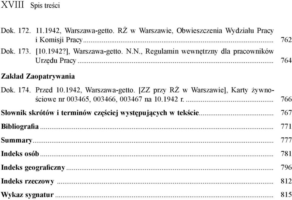 [ZZ przy RŻ w Warszawie], Karty żywnościowe nr 003465, 003466, 003467 na 10.1942 r.