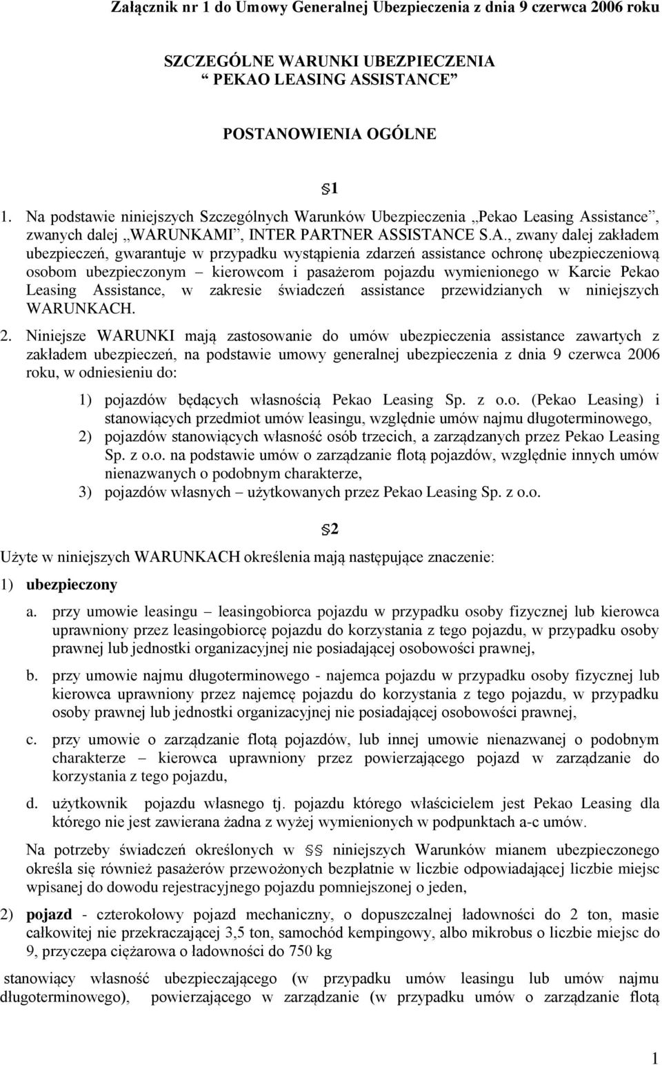 sistance, zwanych dalej WAR