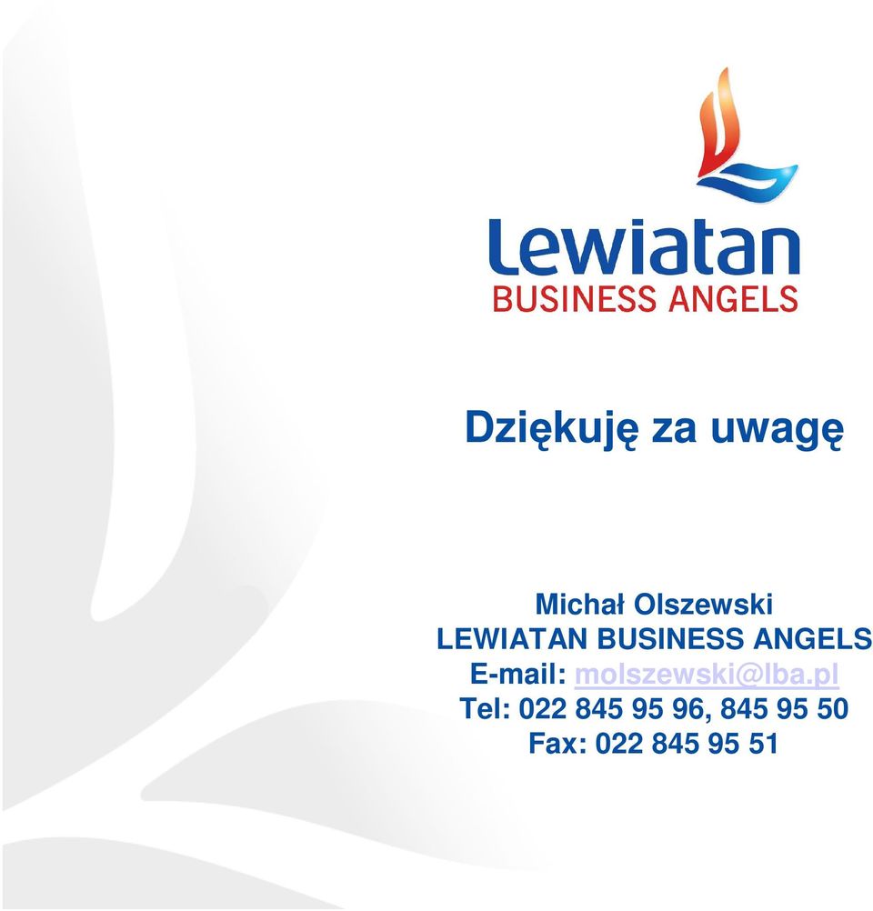 ANGELS E-mail: molszewski@lba.