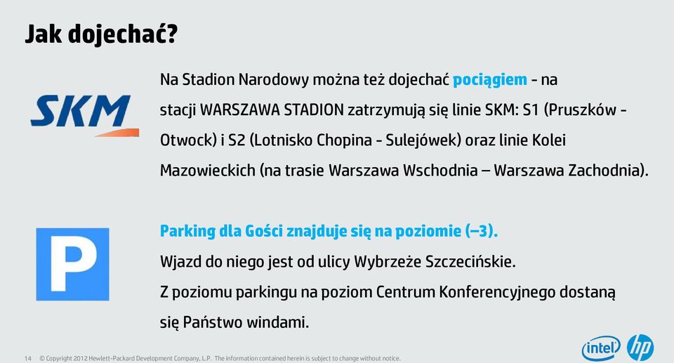 (Pruszków - Otwock) i S2 (Lotnisko Chopina - Sulejówek) oraz linie Kolei Mazowieckich (na trasie Warszawa